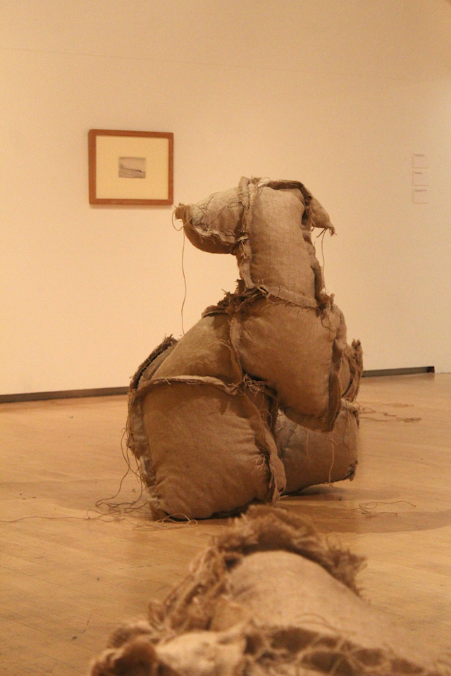 Lowry Art Gallery - Greig Burgoyne - The One Who Was Standing Apart Fom Me - photo by B Anderson